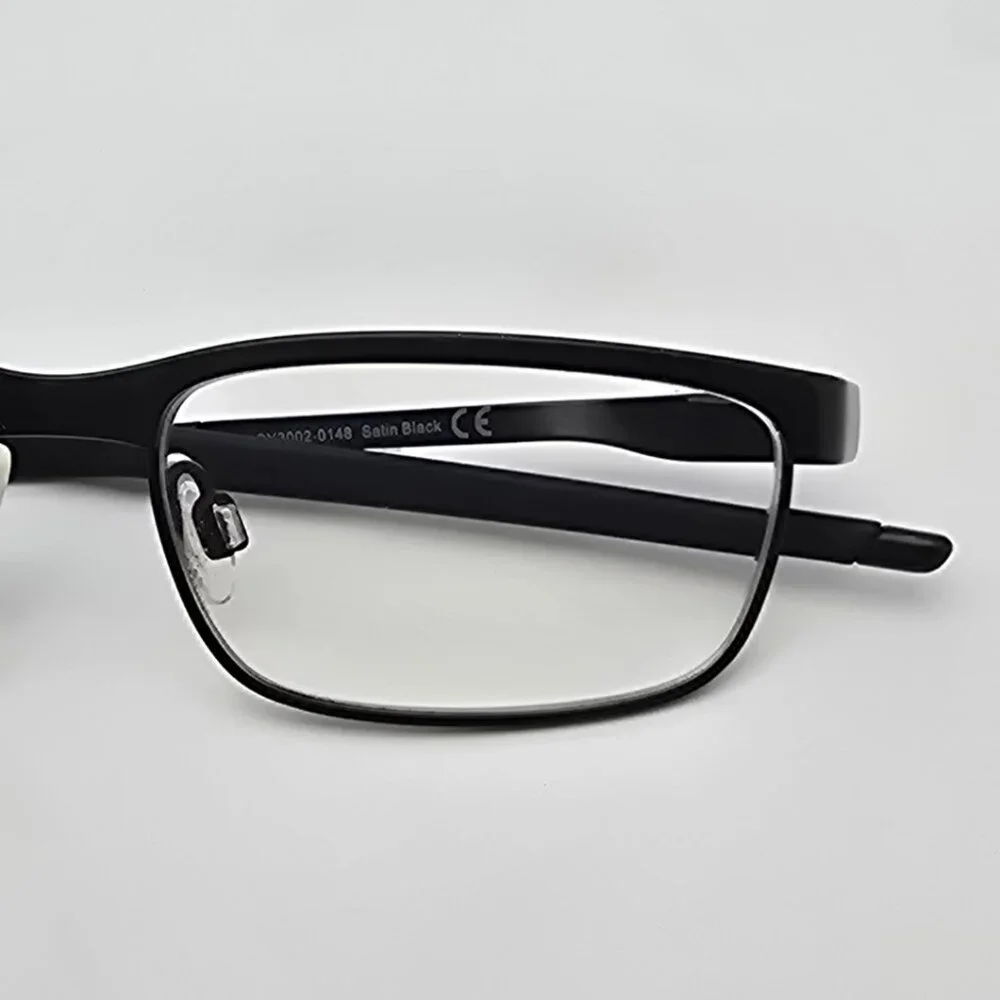 Oakley OY3002-0148 Steel Plate XS Satin Black Kids Eyeglasses Frame w/ Case 48mm